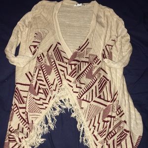 Patterned Cardigan